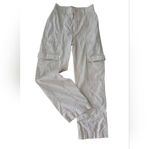 Abercrombie & Fitch Relaxed Cargo Pants Womens 27 100% Cotton High‎ Rise Utility
